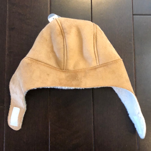 Suede Sherpa Lined Hat - Picture 2 of 4